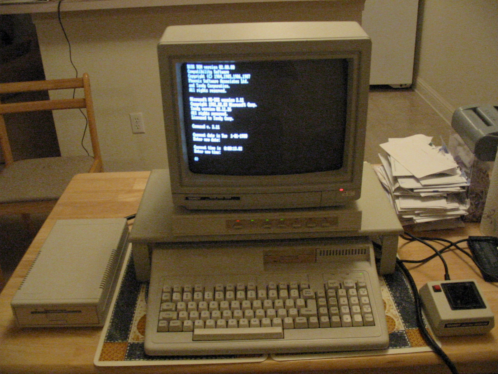 thumbnail image 2 of Tandy 1000 HX Complete Boot System With Deskmate Disks – Vintage 3.5" Floppies 2 of 6