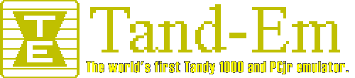 Tand-Em -- The PCjr and Tandy 1000 Emulator